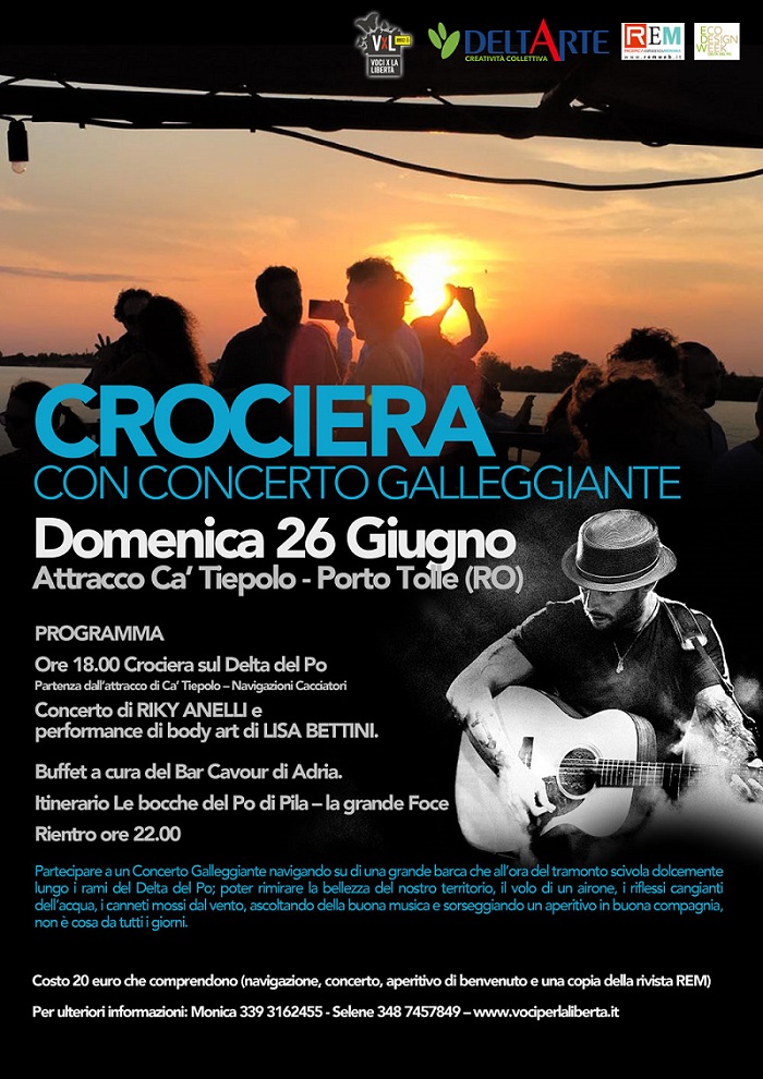 locandina crociera 26 giugno